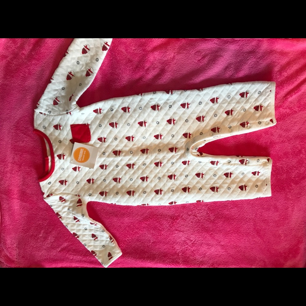 Quilted cotton onesie